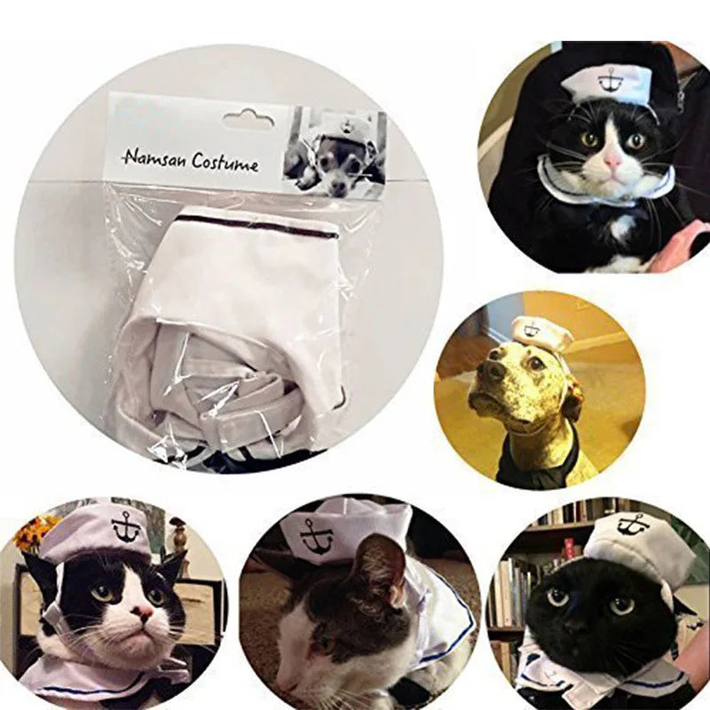 Sailor Costume for Cats