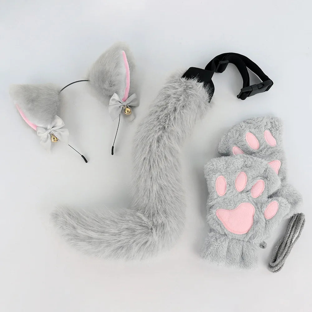 Halloween cat costume set, detail
