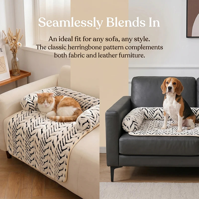 Cushioned Dog Sofa Bed
