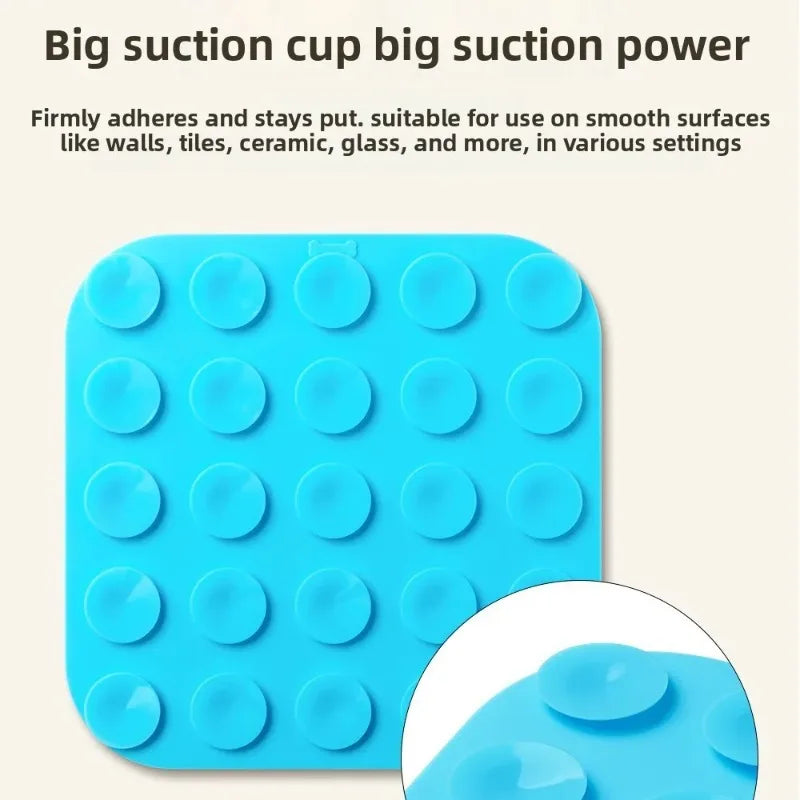 Silicone Lick Mat with Suction Base