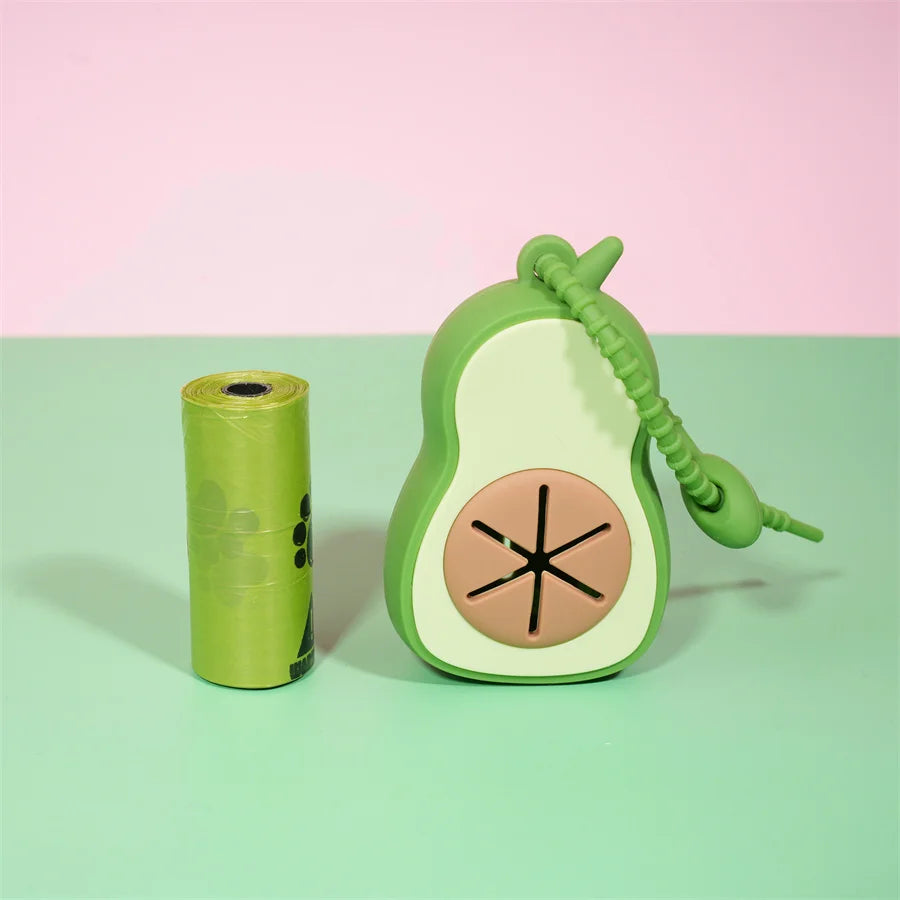 Avocado Poop-Bag Dispenser