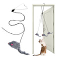 Interactive Cat Teaser Toy Adjustable Hanging Door Swing with