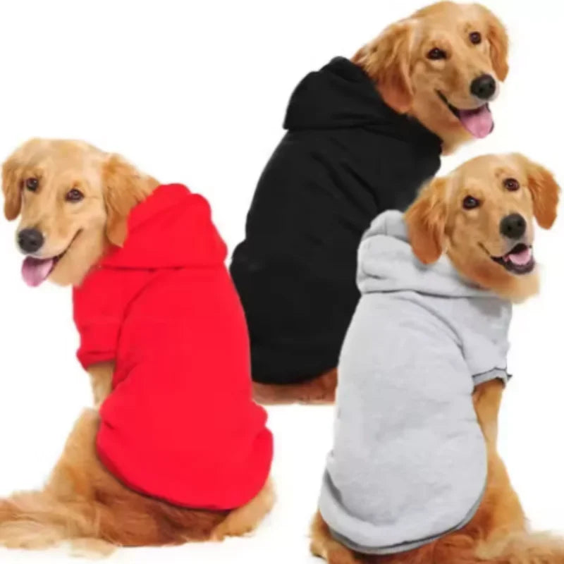 Winter Dog Clothes Sport Hoodies Sweatshirts Warm Coat Clothing Autumn