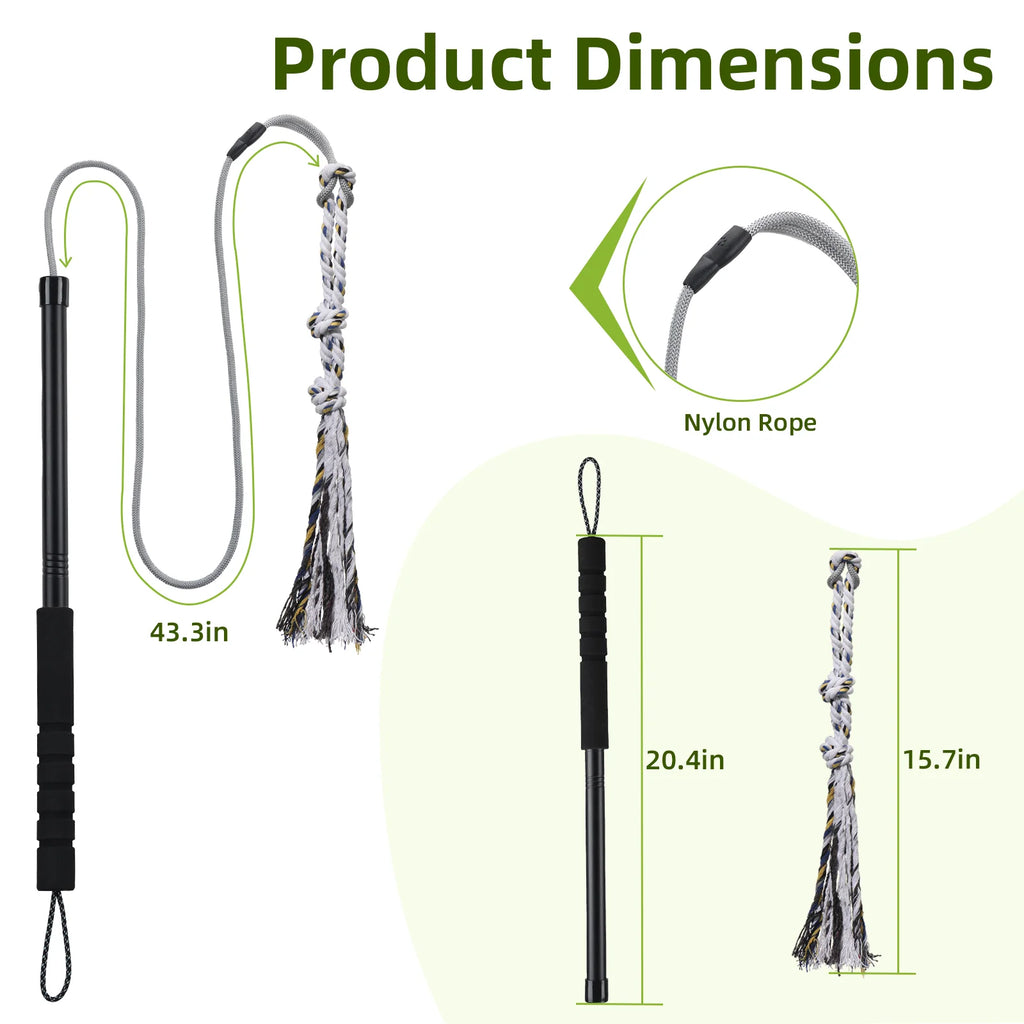 Flirt Pole for Dogs
