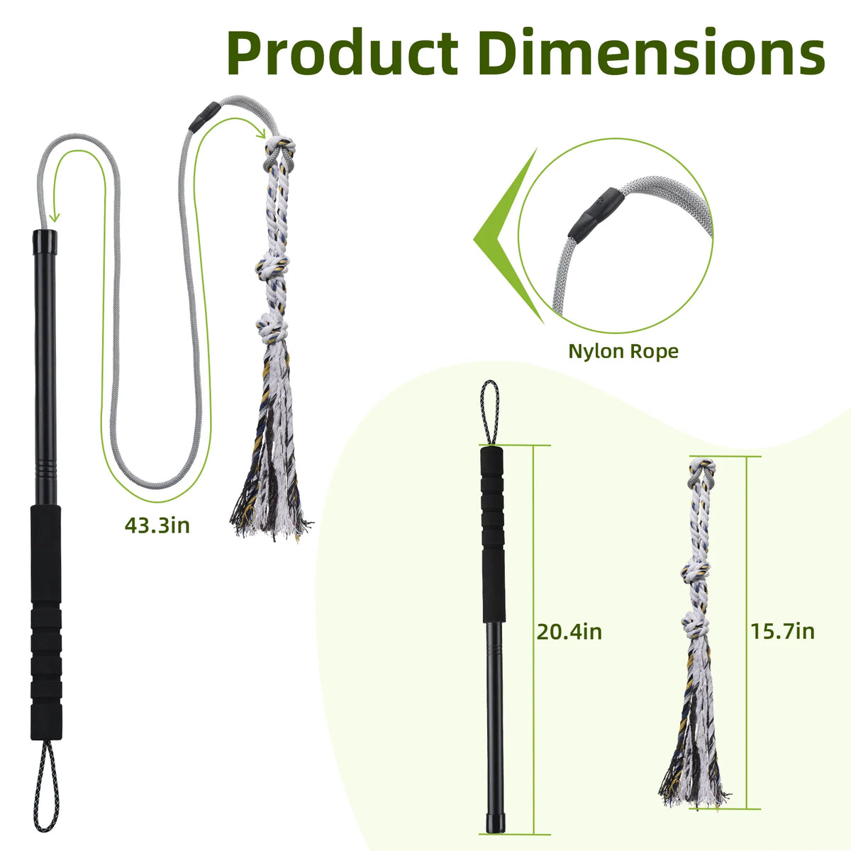 Flirt Pole for Dogs
