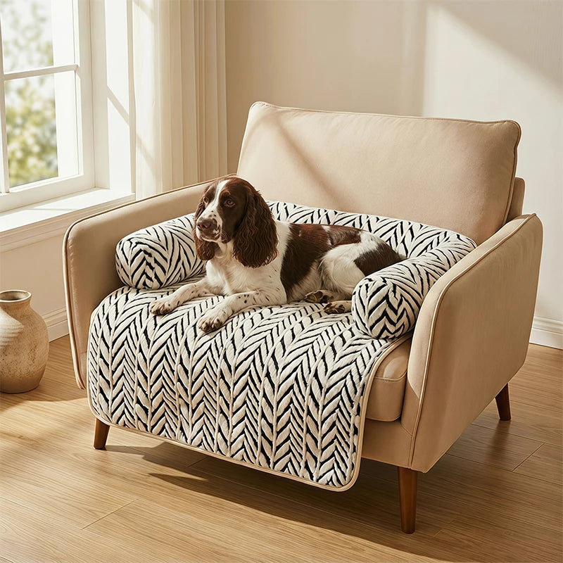 Cushioned Dog Sofa Bed