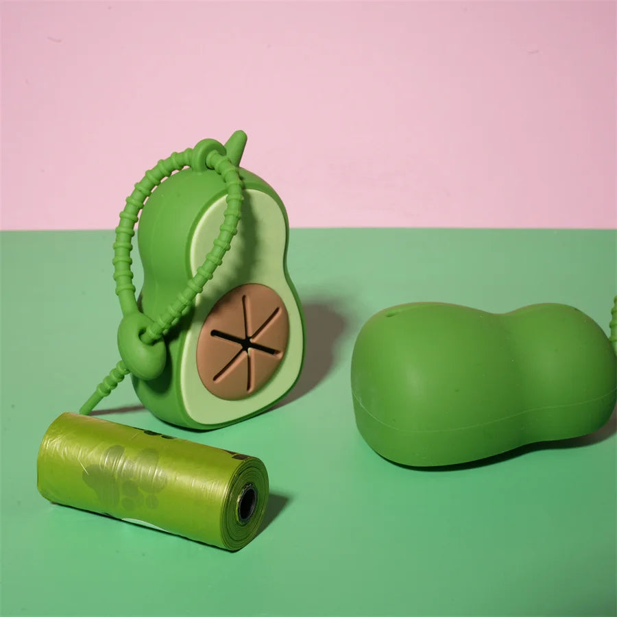 Avocado Poop-Bag Dispenser