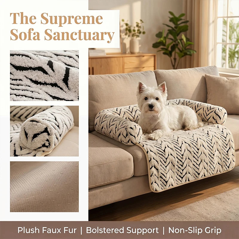 Cushioned Dog Sofa Bed