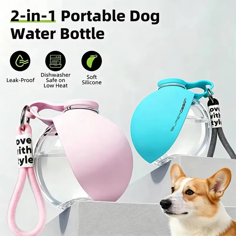 Collapsible Travel Water Bottle for Dogs