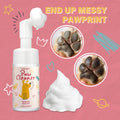 100mlPaw Cleaner Foam Dog Claw Cleaner Cat Paw Cleaner Waterless Pet