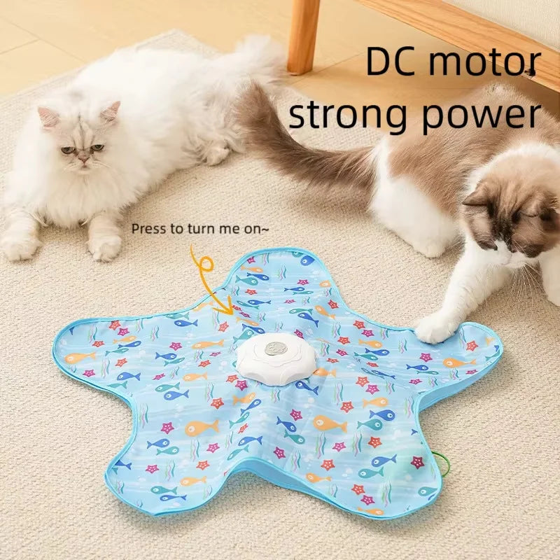Cat Hunting Carpet with Teaser
