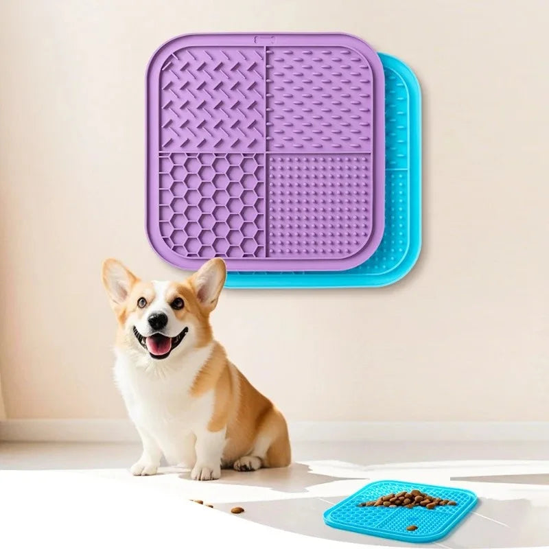 Silicone Lick Mat with Suction Base